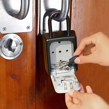 4-Mestno Kombinacijo Ključavnice Varno Skladiščenje Polje Varnostno Ključavnico Domov Zunanji Material SP99