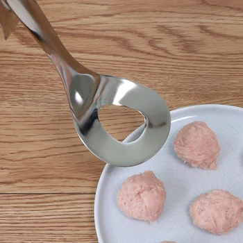 Vanzlife iz Nerjavečega jekla pritisnete meatball maker granule orodje za ustvarjalno domače pusto mesne kuhinjski pripomočki