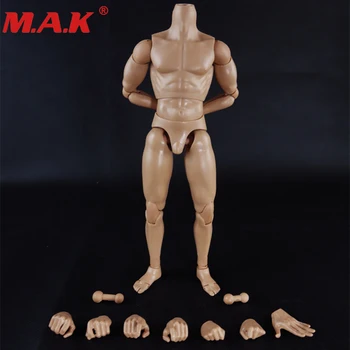 BD009/BD010 1/6 obsega prilagodljiv golih vojak številke modela z deli, barve kože, mišic moški človek fant telo slika 12' glavo