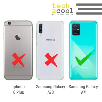 FunnyTech®Stojalo ohišje za Samsung Galaxy A71 Silikonski l Game boy