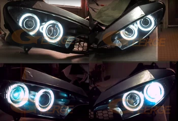 Za Yamaha Yzf R6 03 04 05 R6S 06 07 08 09 Odlično Ultra svetla CCFL Angel Eyes Halo Obroči za vgradnjo motornega kolesa Dodatki