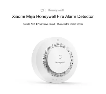 Xiaomi mijia Doma Honeywell Požara, Dima Detektor Smokehouse Daljinsko upravljanje Zvočnih Vizualni Alarm Obvestilo delo za Moj dom App