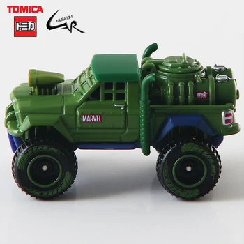 TAKARA TOMY TOMICA Vozil Diecast Model Čudes TUNE Destory d 4WDS Superheroj Zlitine Avtomobilov Fant Igrače Hulk