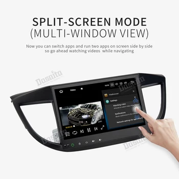 Za Honda CRV za obdobje 2012-Zaslon IPS Android8.0 8 Core, 4 GB RAM, 32 GB ROM, Avto DVD Predvajalnik, GPS Navigacija glavna enota Autoradio WIFI