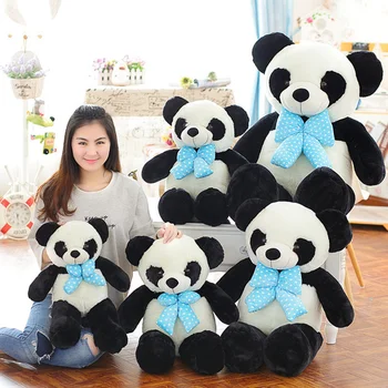 55/75 cm 1 Kos Velikosti Panda Plišastih Igrač Lutka Baby Bear Blazino Risanka Panda Lutka Otroci Igrače Otroška Darilo za Rojstni dan Za Otroke