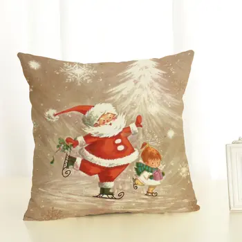 Novo Leto Božični Okraski Za Dom Adornos De Navidad Dom Dekoracija Dodatna Oprema Natalne Blazine Pokrov Različne Santa Claus