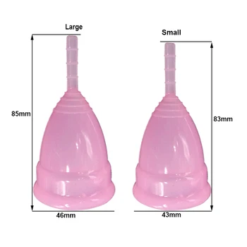 10 Kos Copa menstrualne skodelice menstrualne medicinskega silikona za ženske lady cup silikona, menstrualne-pokal kolektor menstrualne