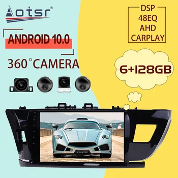 128GB Za Toyota Corolla 2010 - 2017 Android 10 avtoradio, Predvajalnik, GPS Navigacija Igralec Avto Multimedijski Predvajalnik