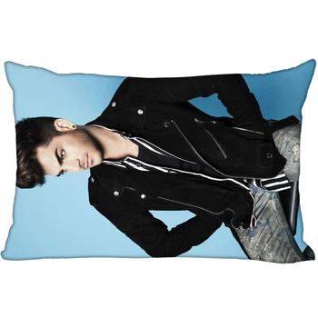 Vroče Adam Lambert je Natisnjena Saten Pillowcases Dveh straneh Standard Svila Mehke Pravokotnik zadrgo pillowcover Več velikosti po Meri LOGO