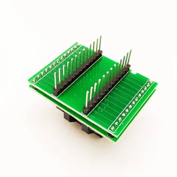 QFN12 MLF12 WLCSP 12 IC Test programiranje Vtičnico Igrišču 0,5 mm spiral IC v Velikosti 3*3 Flash socket QFN12-0.5CPO1GT ZIF adapter