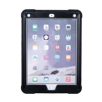 Baby Safe Oklep Shockproof Težka Silikonski Trdo Ohišje Za iPad Apple Air 2 model A1566/1567 cover za ipad primeru 6+Film+Pen