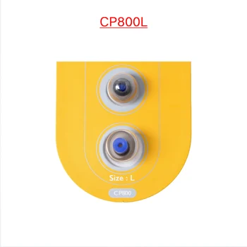 1 Par(2 kos) NiceHCK SpinFit CP100 CP100M CP800 CP220-M2 in-ear Slušalke Patentirana Silikonski Eartip Inovativne Tehnologije Eartip