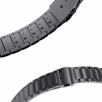 Iz nerjavečega jekla, trak Za Apple Watch band 44 mm/40 mm 42mm/38 mm correa povezavo zapestnico watch Pribor iwatch serije 4 3 5 jv 6