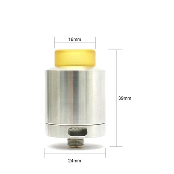 Kladivo RDA Tank 24 mm Premer Razpršilo En & Dvojno Tuljavo za e-Cigareto Mehanske Mod / Squonk Mod