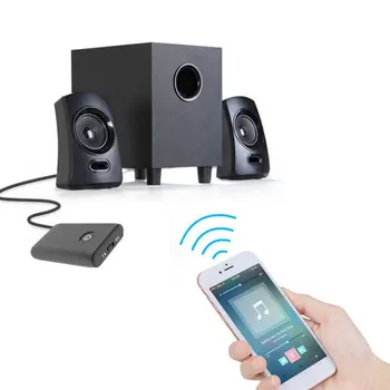 Bluetooth Sprejemnik Oddajnik Brezžični 3.5 MM Stereo Audio (Stereo zvok APTX Bluetooth 5.0 Adapter za TV Zvočnik Slušalke Avtomobilski Stereo Sistem
