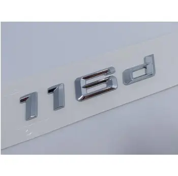116d 118d 120d 125d 130d 135d Zadaj Boot Trunk Lid Emblem Logotip Značko, Čitljivo Za BMW Serije 1 E81 E82 E87 F20 F21