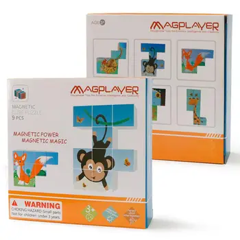 Magnetni Bloki 3D Uganke Igrače za Otroke Bloki Učenje Izobraževalne Igrače, Magic Cube Sestavljanke Igre