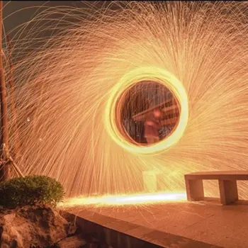 Jeklena Volna Ognjemet Ognjemet Plamen Magic Fire čarovniških Trikov Simulacije Ognjemet za Praznovanje Novega Leta Božič FOU99