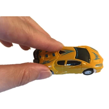 6Pcs/set Mini Igrača Avto Model Diecast Potegnite Nazaj dirkalnika Simulacije Avtobus, Tovornjak je Vozil Srčkan Plastične Igrače Za Fante, Otroci Darila