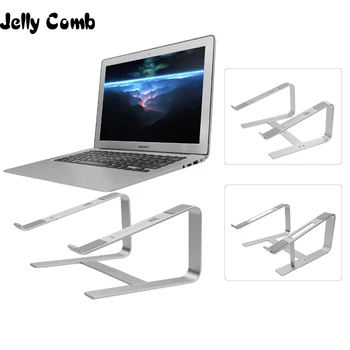 Jelly Glavnik Aluminij Zlitine Laptop Stand Ergonomska Oblika Non-slip Notebook Cooling Nosilec za Vesa Suporte Prenosnik 10