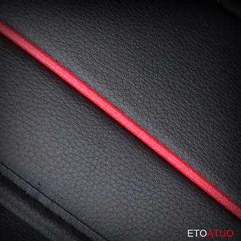 ETOATUO Univerzalno usnje Avto Sedeža kritje za Audi vsi modeli a3 8v a4 b6 b8 b9 c7 v5 a5 a6 c6 v7 v3 avto styling auto Blazine avto