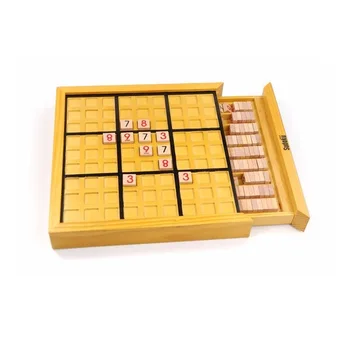 Klasično Leseno Sudoku Namizne Igre Pomnilnika, Šah, Sudoku Puzzle Igra Izobraževalne Matematike Igrače darilo za Rojstni dan