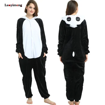 Ženske Pijimas Določa Živali Risanka Kugurumi Pižamo Samorog Šiv Panda Cosplay Sleepwear Odraslih Onesies Anime Pižame Homewear