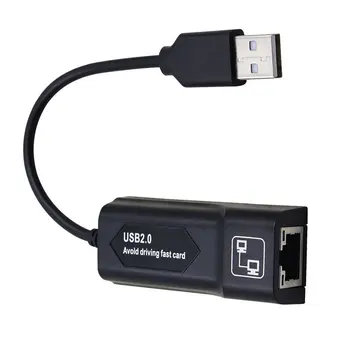 USB 2.0 priključek RJ45 Adapter 10/100/1000 Gigabit Ethernet LAN Omrežni Kabel Adapter za Windows 10 8 7 XP Mac, IOS Računalnik