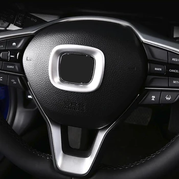 1PCS ABS Volan Kritje Trim Fit Za Honda Accord 10. 2018 Nove Modne Mat Notranja Oprema Ogljikovih Vlaken Modra Rdeča
