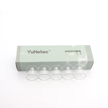 Cilj 3.5 ml 5pcs YUHETEC Zamenjava Steklene cevi za Vaporesso Cilj Pro 2,5 ml / Ciljno mini 2ml baby nano tank
