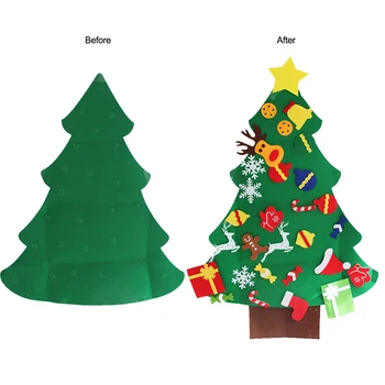 DIY Počutil Umetno božično drevo Navidad 2020 Christams okraski za dom Božič deco za novo leto Kerst noel darilo igrače