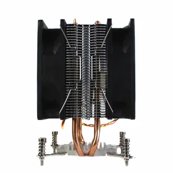 LANSHUO Hladilnik Cpu AMD 2 Toplote cevi najboljše nizko profil cpu hladilnik 9 cm RGB ljubitelj Računalnika centralna procesna enota am2 am2+ am3 am3+ fm