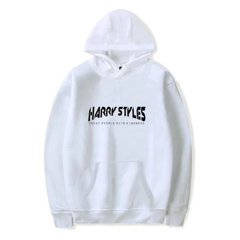 Aikooki Jeseni In Pozimi Vroče Harry Styles modno osebnost pismo vzorec priljubljena priložnostne hooded Hoodies Vrhovi Sweatshirts