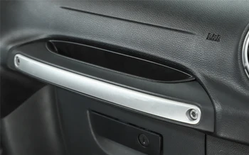 Co-Pilot Položaj Armrest Škatla za Shranjevanje za Jeep Wrangler JK JKU 2011-2018 2/4 Vrata Avtomobila Notranja Oprema Nalaganje Tidying Črna