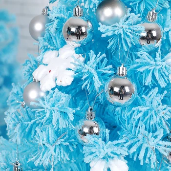 Božično Drevo 60 cm Mini Božično Drevo Cedra Namizje Tree Okraski Z LED Luči Božič Dom Dekor Otrok Za Novo Leto Darilo