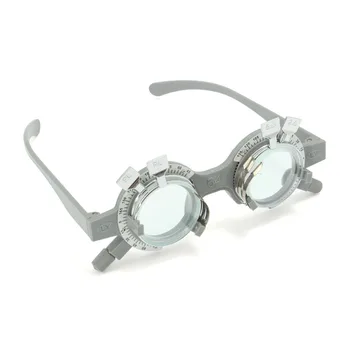 266Pcs Optometer Test Optični Sojenja Objektiv Nastavljeno Kovinsko Platišče Alu Primeru Optometria Orodje Nastavljiv Oči Testiranje Sojenja Okvir Očal