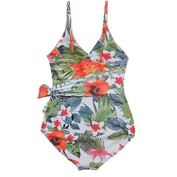2020 En Kos Kopalke Ženske Kopalke Seksi Push Up, Plavanje Obleko Tiskanje Kopalcev Nove kopalke Ženske Plaži Taljeni XL