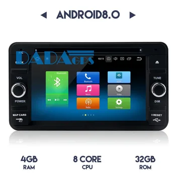2 din Android 7.1 8.0 avtoradio DVD Predvajalnik, GPS Navigacija za Suzuki Jimny 2007-2017 Avtomobilski Stereo sistem Večpredstavnostna Auto glavne enote Avdio