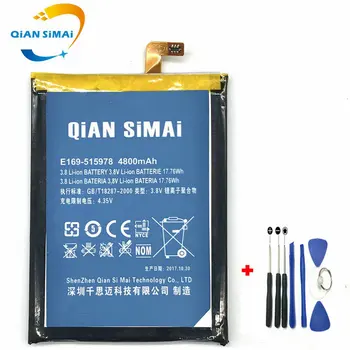 QiAN SiMAi E169-515978 4800mAh Baterija + Izvijač orodja Zamenjava Za ZTE Blade X3 Q519T D2 A452 Telefon
