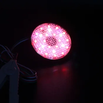 2Pcs 5.8 CM Okrogla LED Zadnji Odbijač Reflektor Rep Luči Zavorne luči za Toyota Highlander Mamutovec Noe Fortuner Mitsubithi ASX