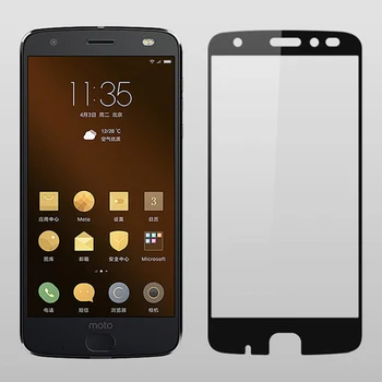 10pcs/veliko 3D Kaljeno Steklo Za Motorola Moto Z2 Sile Polno Kritje 9H Zaščitno folijo Screen Protector Za Moto Z2 Sile
