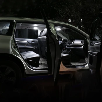 4pcs Napak Auto LED Žarnice za Avto Notranje Luči Komplet Dome Branje Luči Prtljažnik, Svetilke Za Hyundai i30 2009 2010 2011 2012