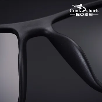 Kuhamo shark sončna očala za moške polarizirana sončna očala vožnje očala novo UV zaščito voznika nočno vizijo očala