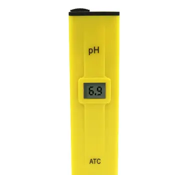 Dvojno elektroda popravek PH test pero Digitalni PH Meter Tester Hydroponic Bazen z Vodo Akvarija Žep Prenosni
