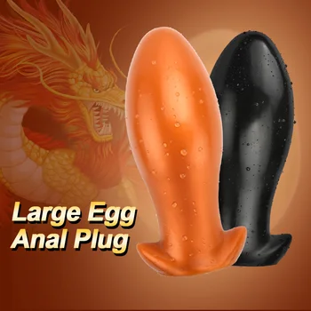 Silikonski mehko analni vibrator butt plug prostate masaža vagine, anusa dilator odraslih erotično sex igrača za ženske SM gej analni seks Sex shop