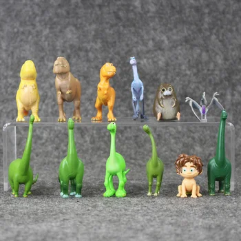 12pcs/veliko Dobre Dinozaver PVC Številke Arlo Spot Henry Butch Model Mini Igrača Brinquedos za Otroke