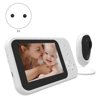 WiFi Baby Monitor s Kamero Video Otroška Spalna Nannyo Night Vision Home Security Babyphone Fotoaparat EU Plug
