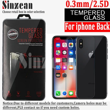 Sinzean 100 KOZARCEV Za iphone 11 Pro Max/X/XR/XS MAX/6s/78 Plus varnostno Kaljeno Steklo screen protector 0,3 mm 2.5 d z drobno paket