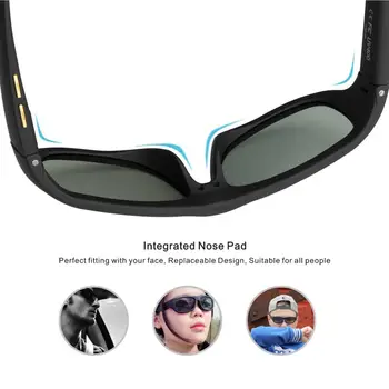 Prvotni Načrt sončna Očala Šport LCD Polarizirana Leče Elektronski prepustnost svetlobe Mannually Nastavljiv Leče, sončna očala Moški