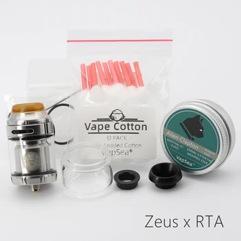 25 mm Zeus X RTA 3.5 4.5 ml ml-Base Zeus x očesa RTA tank Krova Elektronska cigareta Mods Dvojno Tuljavo Vape Tank RTA Vaper razpršilo